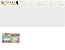 Tablet Screenshot of beaucare.co.uk